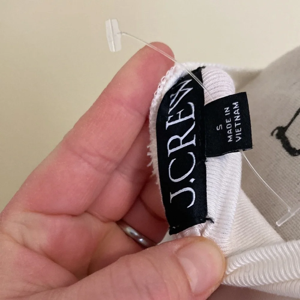 NWOT J.CREW WHITE TOP
